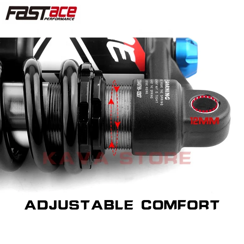  Оригинальный FASTace RCP-3S MTB горный велосипед сплав Пневматическая Пружина Задний амортизатор мотоцикл велосипедный