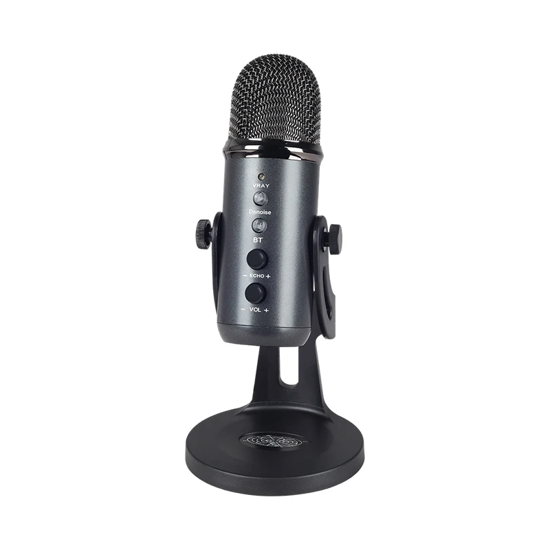 W-900Metal gaming microphones  studio podcast microphone professional usb desktop microphone