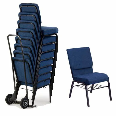Wholesale Factory Direct Conference Banquet Conference Stackable Interlocking Church Chairs