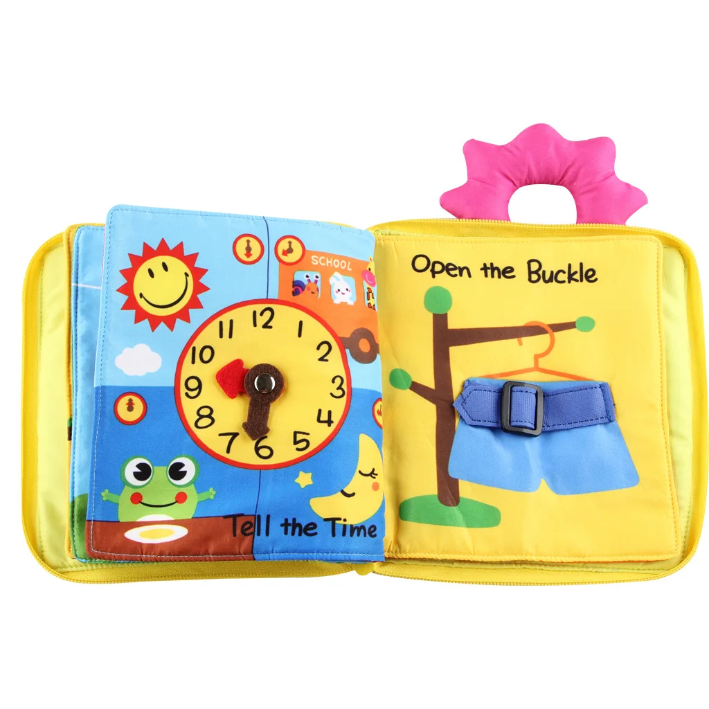 2024 baby soft book sound paper baby touch book crinkle paper baby story books