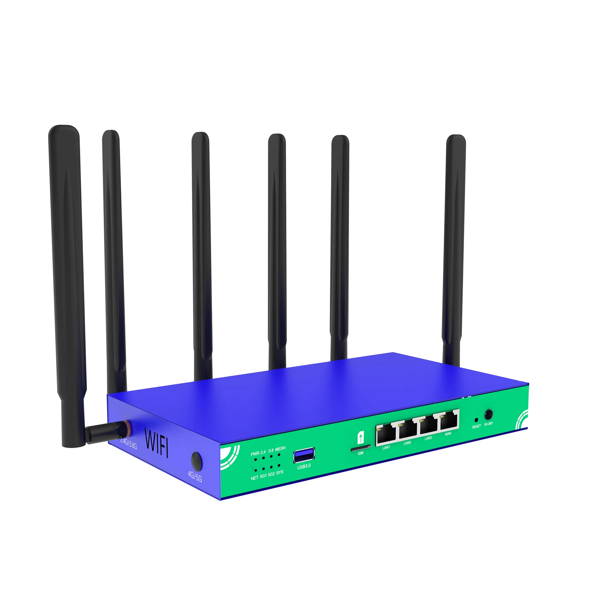 Huastlink 4g 5g Wireless Router Mtk761+Mtk7975+Mtk7905 Dual Band Wifi 6 5g Lte Router With Sim Card Slot