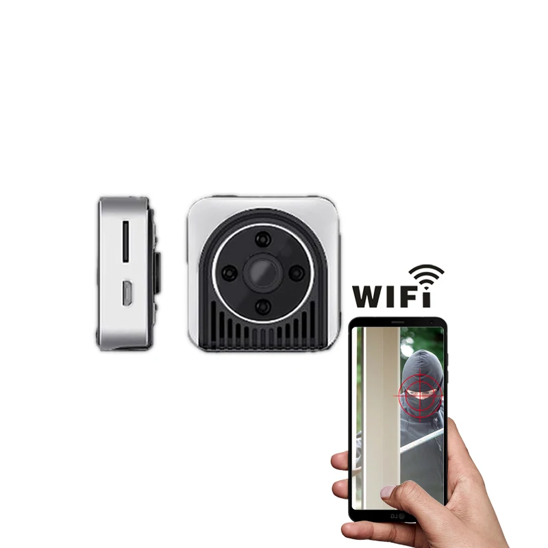 High Definition Mini Wireless Wifi IP Camera HD Security Camera Spy Camera Rolling 30fps Soft