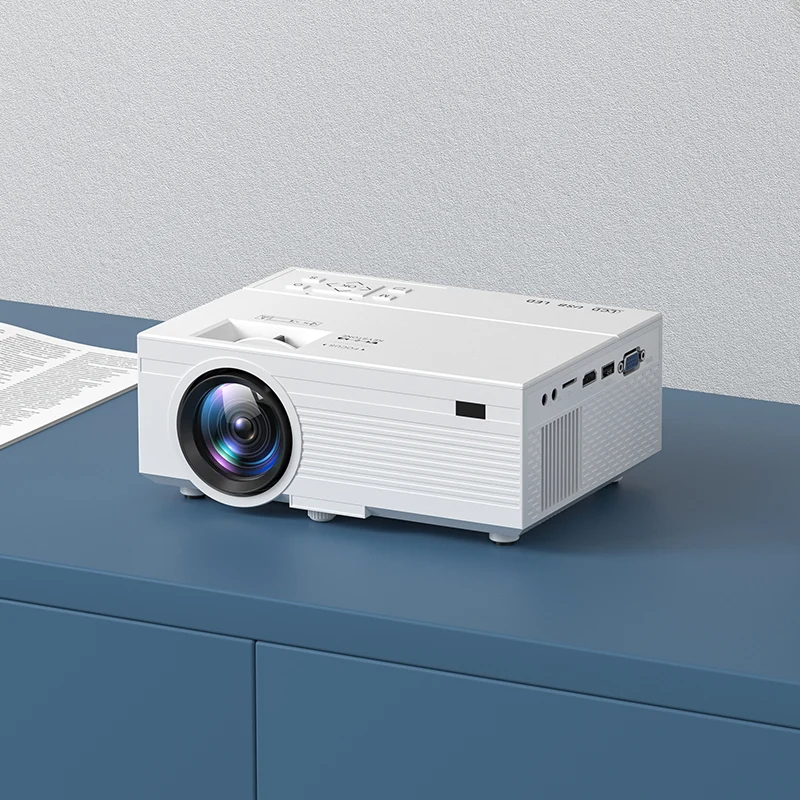 Portable LCD Led Hight Lumens Home Theater 4k Mini Projector