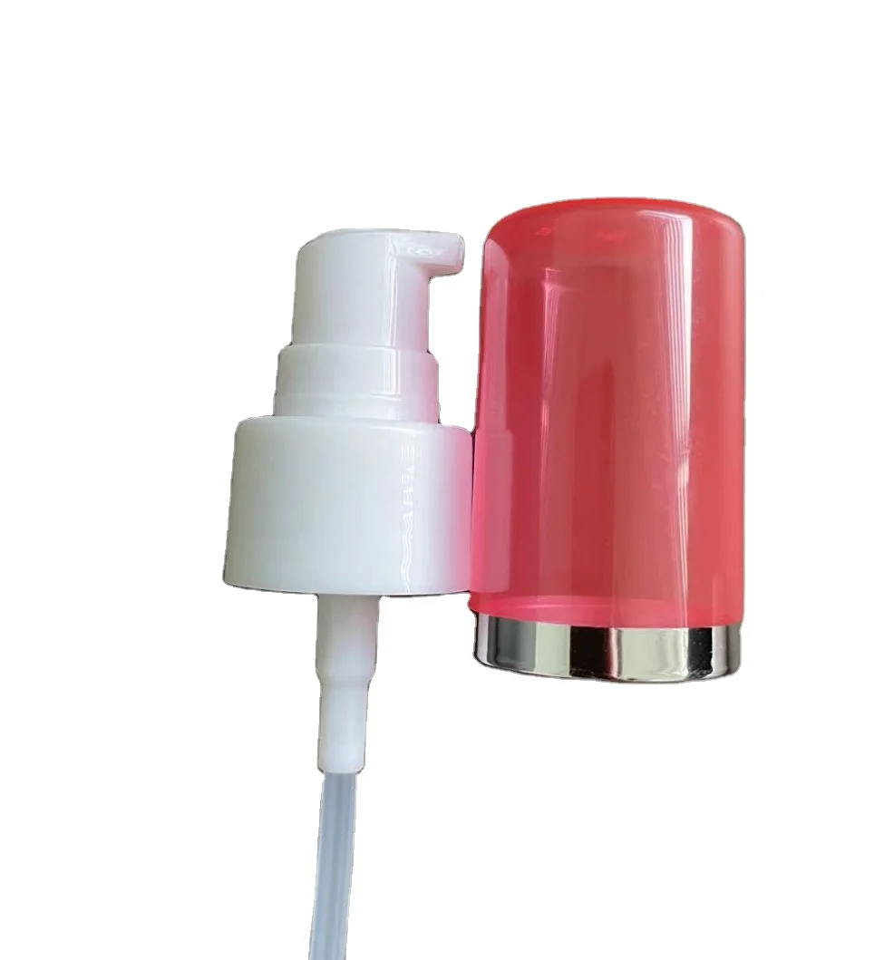 24mm Face Hand Body White Pump White cap For Cosmetic Package