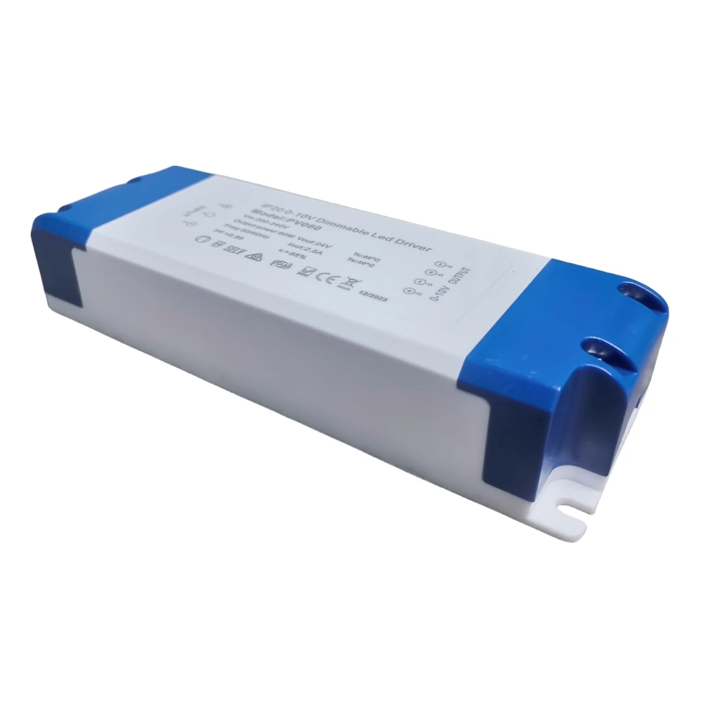0-10V MSD-PV060 60W Светодиодный источник питания 24V драйверы светодиодный импульсный светодиодного табло
