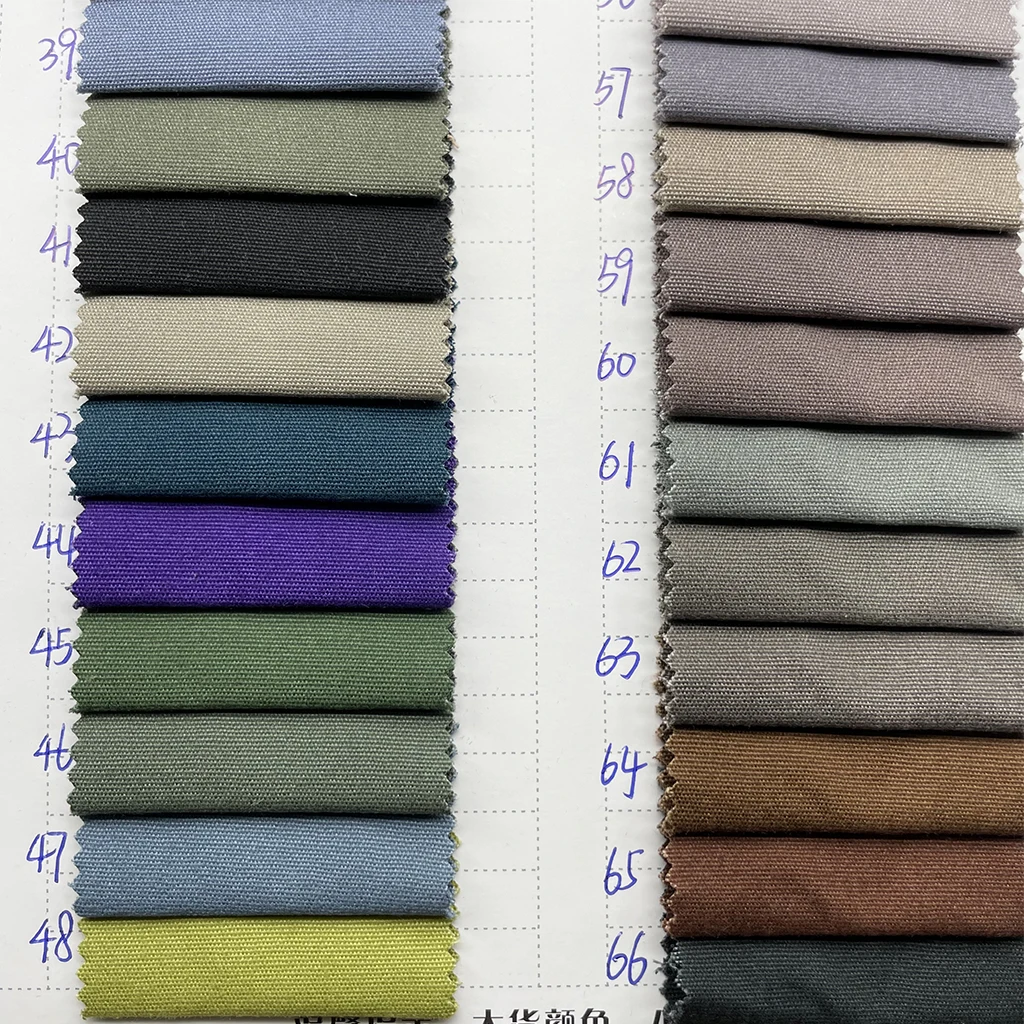 high quality Heavy weight 210gsm 100% cotton canvas 94*48 chinos fabric for bags, jacket
