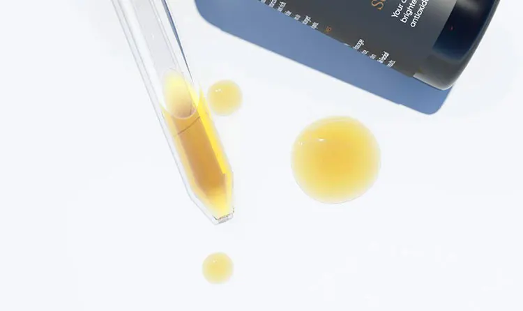 OEM ODM Private Label Vitamin E Ferulic Acid Green Tea Anti Inflammatory Hydrating Soothing L-Ascorbic Acid Face Vitamin C Serum