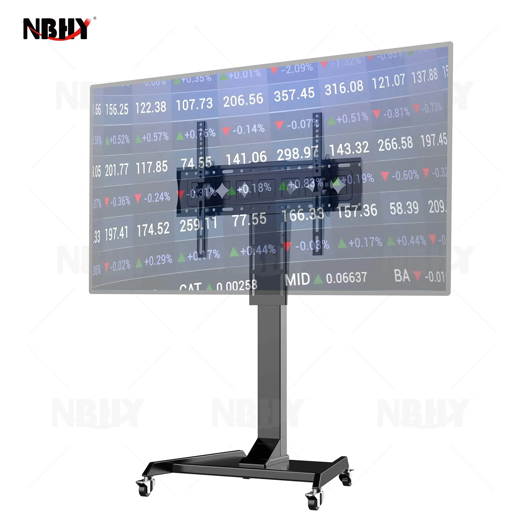 TV Trolley Motorized Height Adjustable Lift for