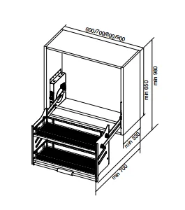 Wall Automatic Hardware Storage Shelf Lift Kitchen Accessories Lift Dish Rack Pull Down Kitchen Cabinet
