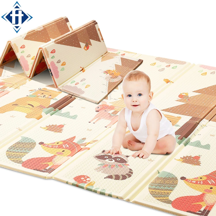 Double Side Foldable Playmat baby foam