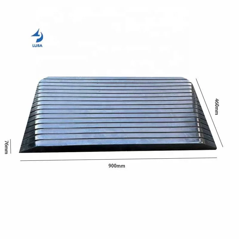 Cheap Price Outdoor Traffic Ladder Street Road Black Driveway Car Curb Ramp