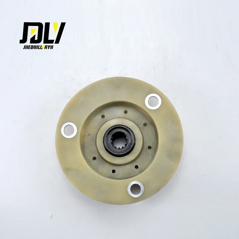 Excavator parts Coupling Rubber Flexible OD 175mm 3Holes 8T FR60 For Foton Lovol
