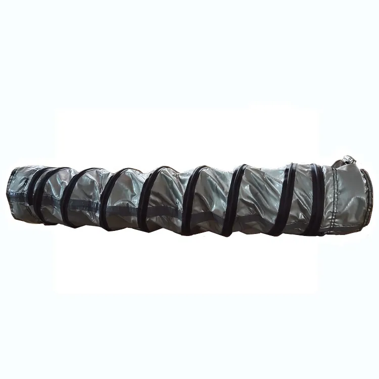 4 inch 100mm diameter PVC Duct Hoses with clamps