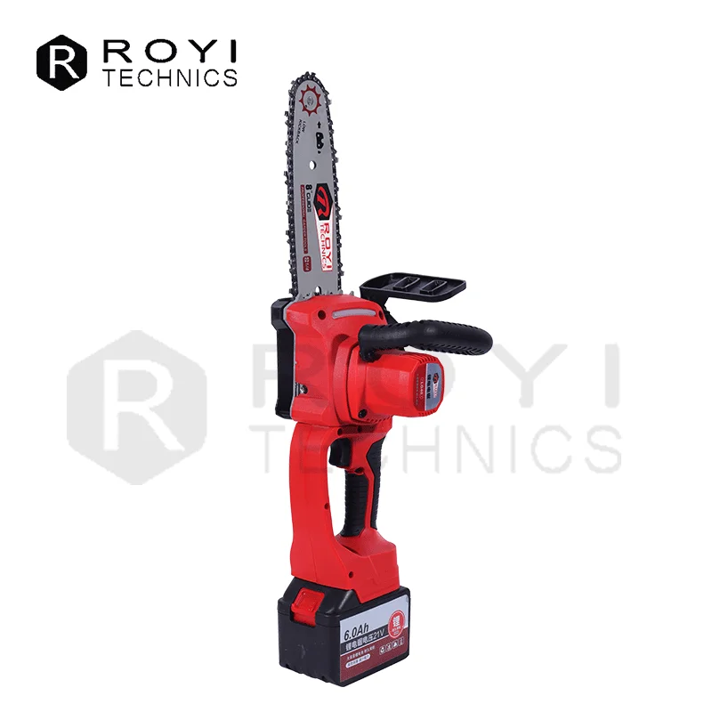 8 inch 21v one hand lithium chainsaw   Saw Wood Cutting Machine Product  New Energy High Quality For Cutting Trees Mini Chainsaw