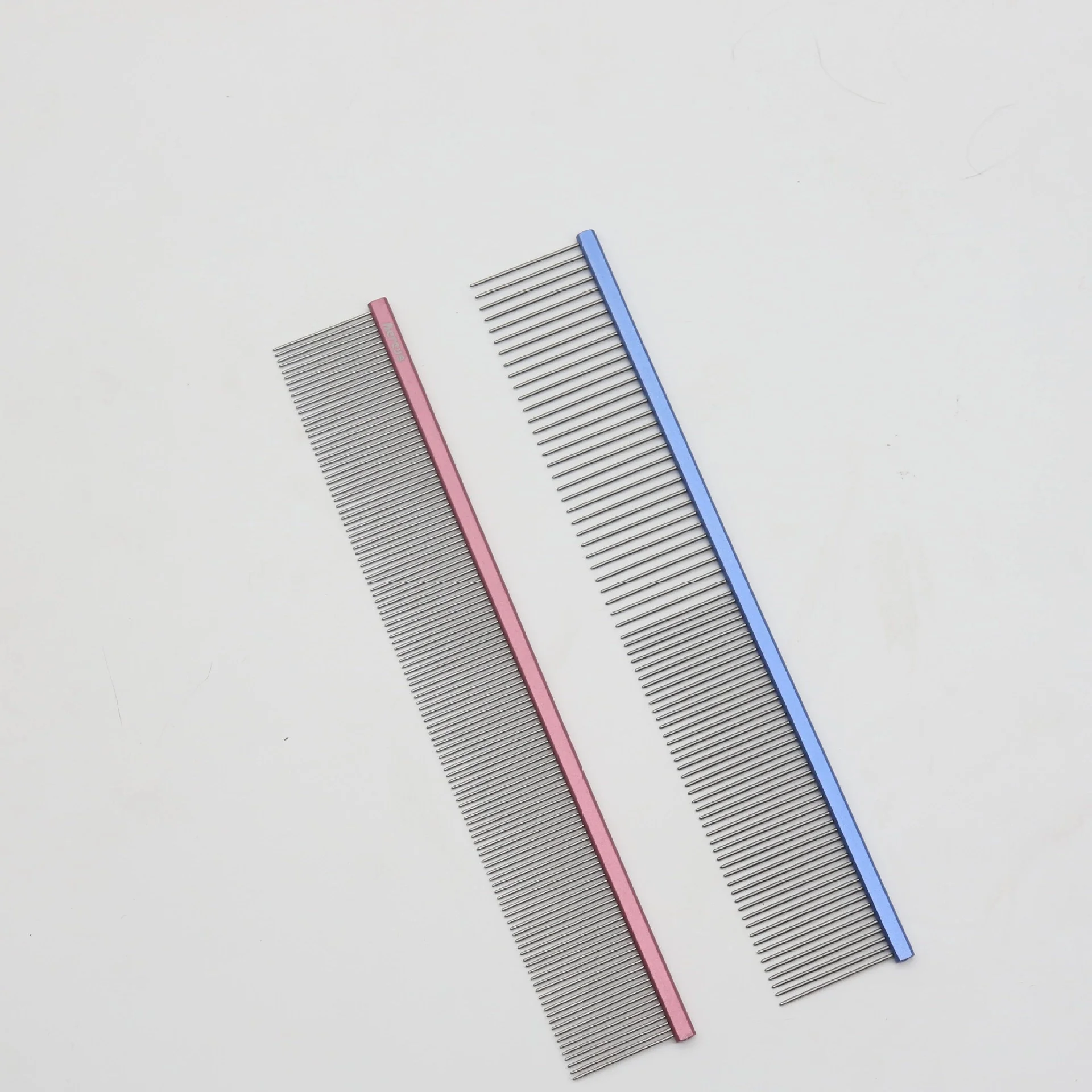 Pet supplies pet cleaning grooming stainless steel comb hair remover metal comb for pets