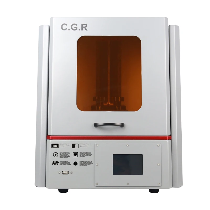 Wanhao cheap 3d sublimation printer touching LCD screen dlp printer jewellery