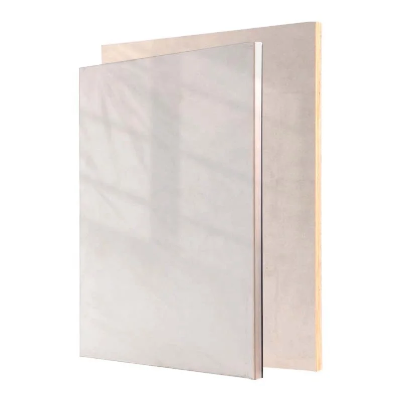 Furniture Grade 18Mm High Gloss White Pure Color Melamine Faced Mdf Boards Sheet For Furniture Decoration