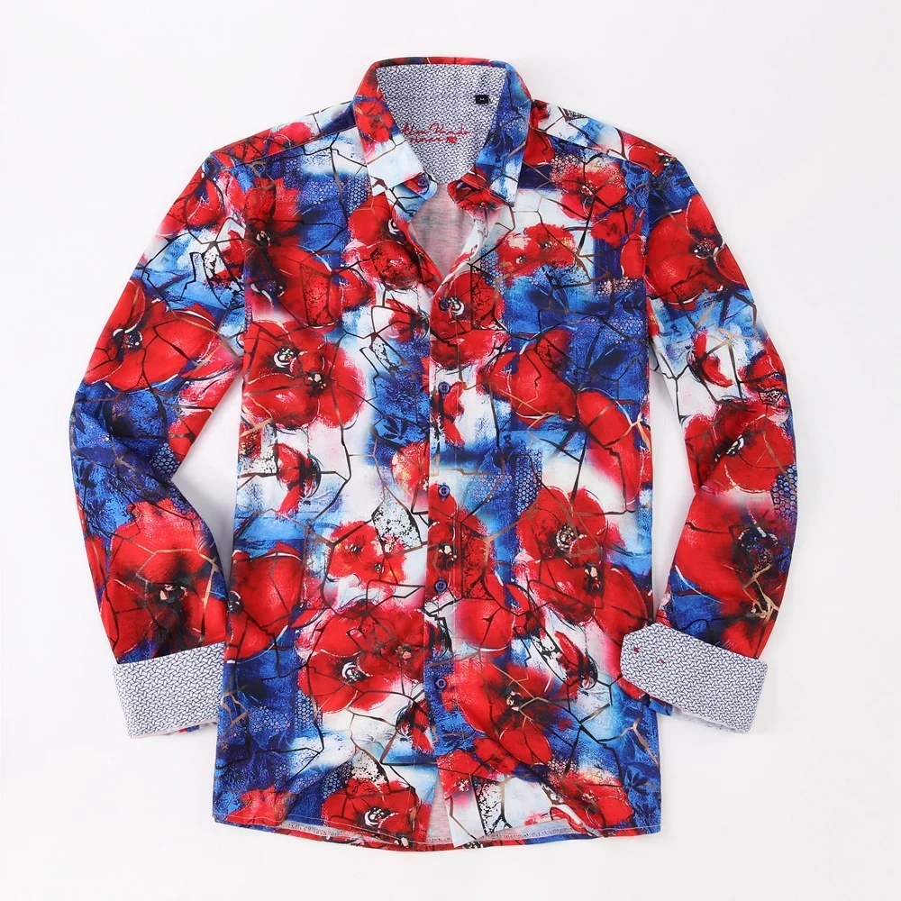 100% хлопок мужская куртка для осени высокого качества партий рубашек по индивидуальному дизайну цифровые печатные платье оптом, овая торговля; Деловая мужская обувь с длинным рукавом рубашки 2021
