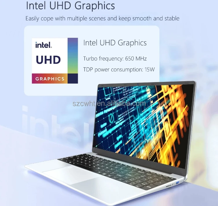 Ноутбук 15 6 дюймов 32 ГБ 1 ТБ процессор Intel Celeron N95 бизнес-ноутбук OEM ноутбук