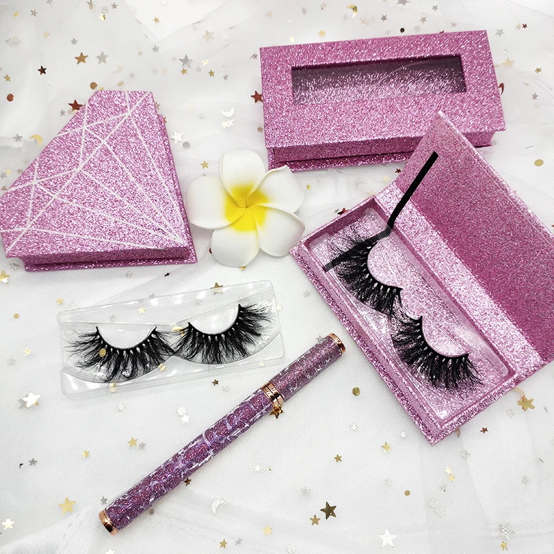 Wholesale red siren lashes lasheshpackaging box 25mm lashes