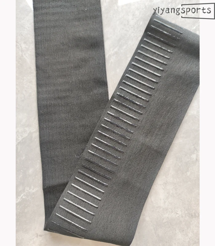 7cm polyester slip gripper webbing tape cycling wear non-slip elastic band silicon gripper