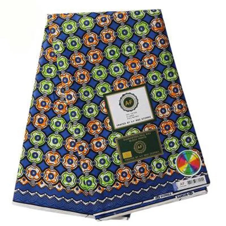 African Imitation wax print fabric