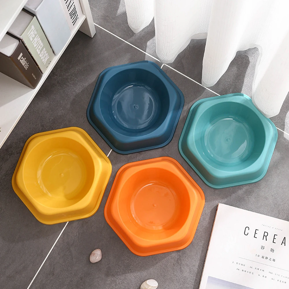 Wholesale non-slip  pet accessories eating slow feeder bowl plastic dog bowls portable feed dog plastic dog bowls