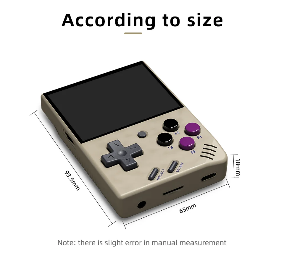 Miyoo Mini Handheld Game Console,2.8 Inch Portable Retro Video Games Consoles Rechargeable Battery Hand Held Classic System