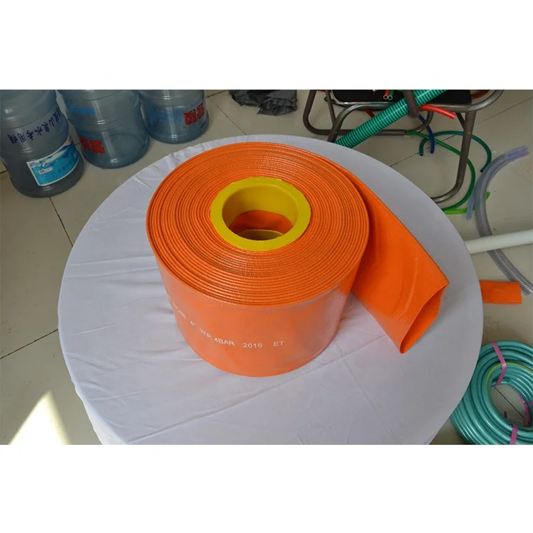 2/3/4/5/6 Inch Pvc Hose High Pressure Water Layflat Hose For Farm Irrigation System Pvc Hose