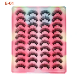 Hot Selling Private Label 3D Russian Volume False Eyelashes Long Lasting Kit Vegan False Eyelashes Manufacturer