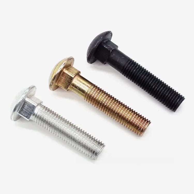 DIN603 Coach Bolts Hot Selling Stainless Steel Titanium Alloy Steel Customized Square Neck Mushroom Round Head Carriage bolt