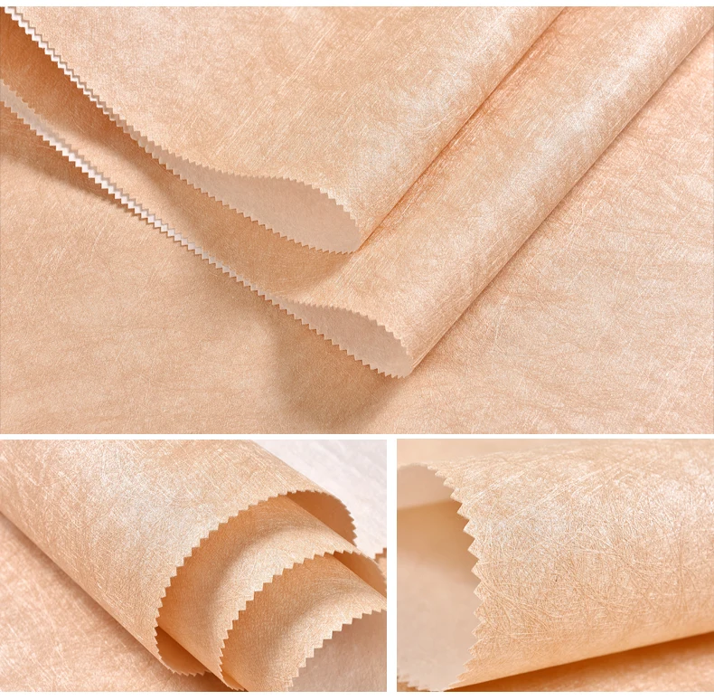 China fabric non woven wallpaper 3d wall paper  wall cloth for project