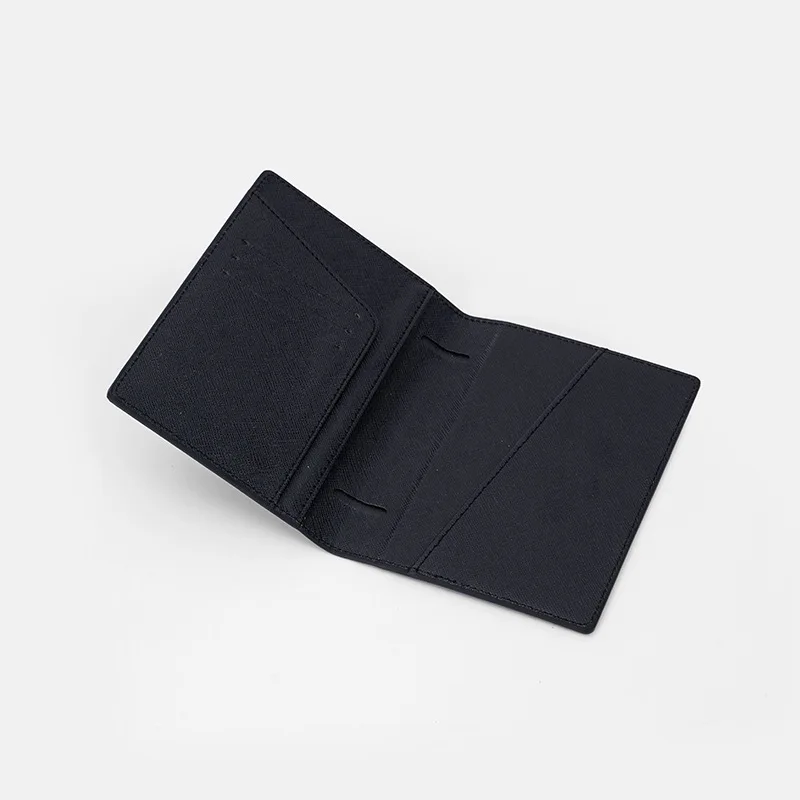 Cheapest Price men boarding card holder genuine leather  travel wallet passport holder with rfid blocking