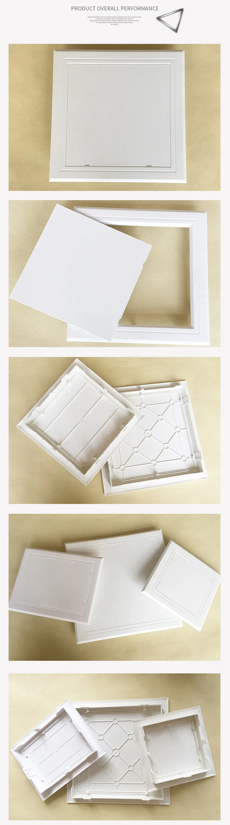 Durable ABS plastic ceiling and wall access panel for hotel grid ceiling board