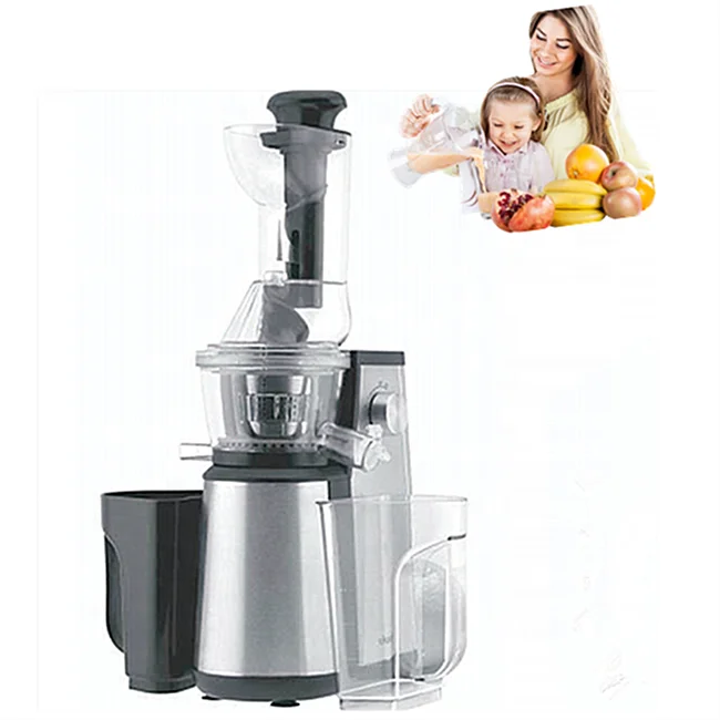 Hot Sell Product Big Feeding Tube Cold Press Slow Juicer Extractor For Juicers, Soy Milk, Ice Cream Milkshakes, Etc