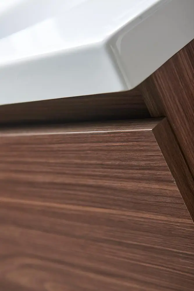 FABIAO mobile bagno Custom New Design Basin Bathroom Vanity Cabinet, Space Saving Bathroom Vanity With Led Mirror