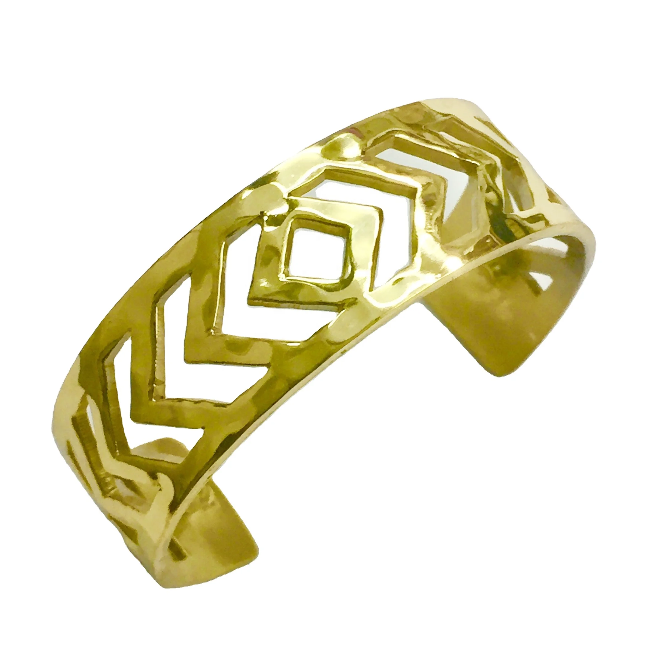 Металлический браслет на запястье, модные ювелирные изделия, латунные браслеты, регулируемые, для всех размеров запястья, золотой цвет, индивидуальный логотип, дизайнерские ювелирные изделия