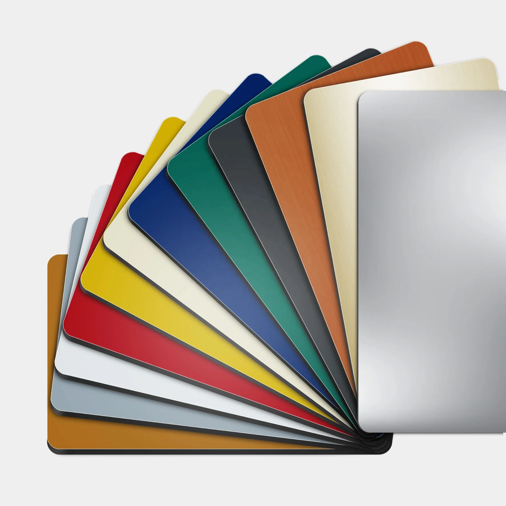 Henglicai Source Factory ACM ACP Facades Outdoor Indoor Partition Exterior Wall Cladding Aluminum Composite Panels For Building