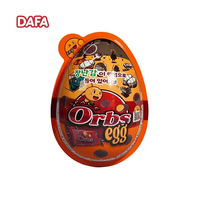 Beautiful Chocolate Egg Mylikes Orbs Egg Candy Toys as Gift for Kids