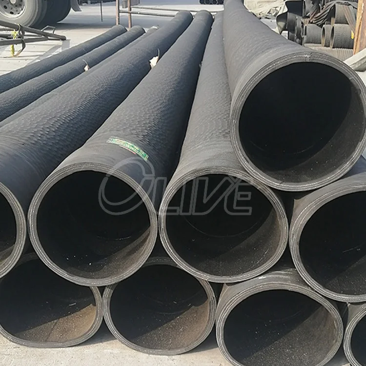  Epdm 8 дюймов Большой диаметр дноуглубительный разряд резиновый шланг производственная