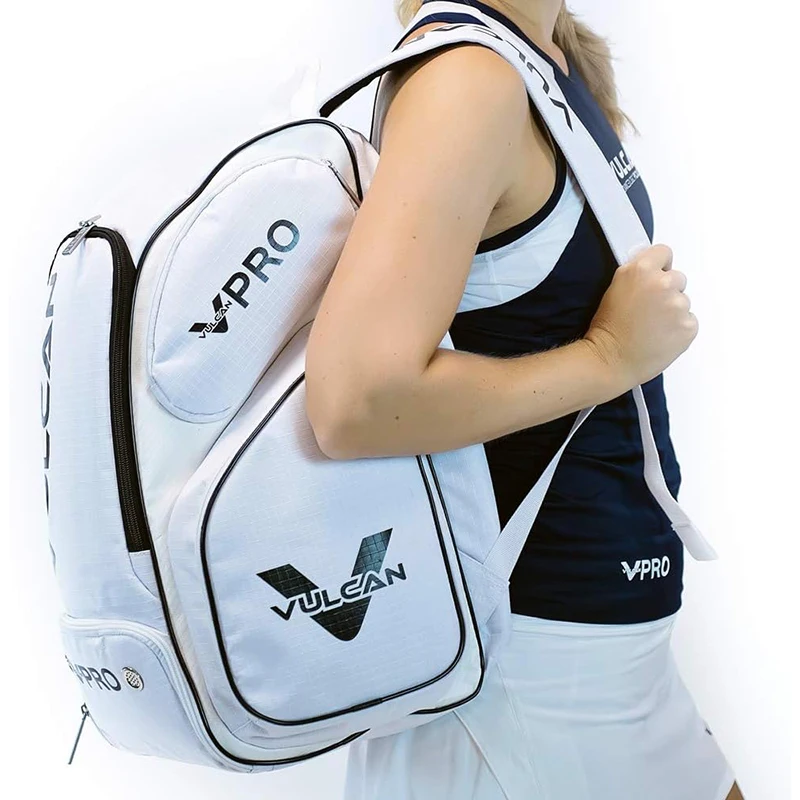 Vulcan Free sample Pickleball Backpack Tennis Bag Holds 2 Rackets, Professional Tennis Bags for Women, Tennis Backpack