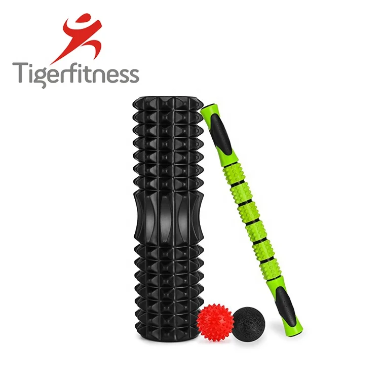 Tiger Fitness Wholesale New Design Muscle Massage Therapy Yoga Foam Roller
