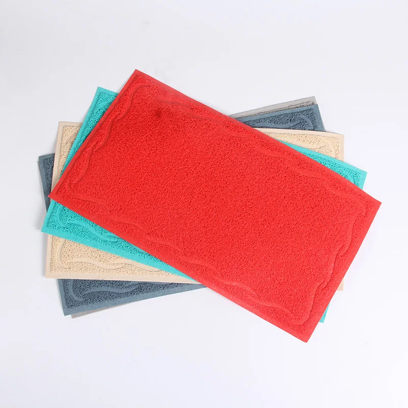 
Pet Pads Toilet Trapper Cat Floor Mat Cat Kitty Litter Mat anti-slip pvc waterproof floor mat 