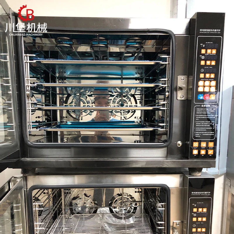 Factory direct high quality mini oven home commercial baking bread hamburger baguette meat biscuits
