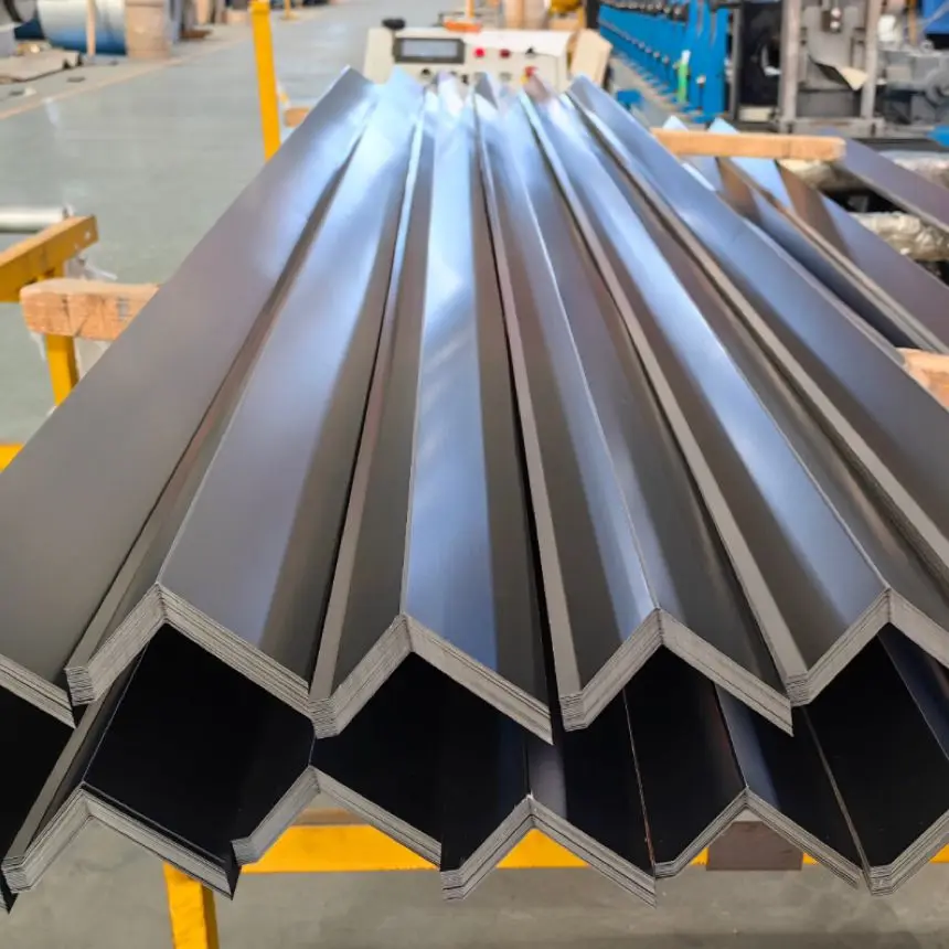 3x3x10 90 degree Quality Metal Flashing and FHA Style  Black/White Galvanized Roof Drip edge