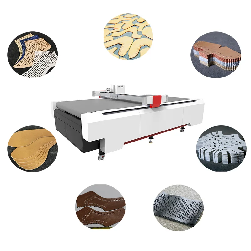 AMO-1625BK pu punch press shoe supper leather garment bags cutting machine