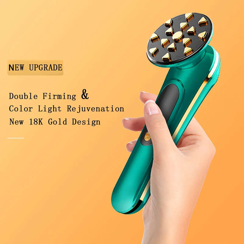 Face Lift Device Skin Care Machine LED Mas  sager RF Facial Firming Beauty Instrument Led Light Therapy Facial Massage Device