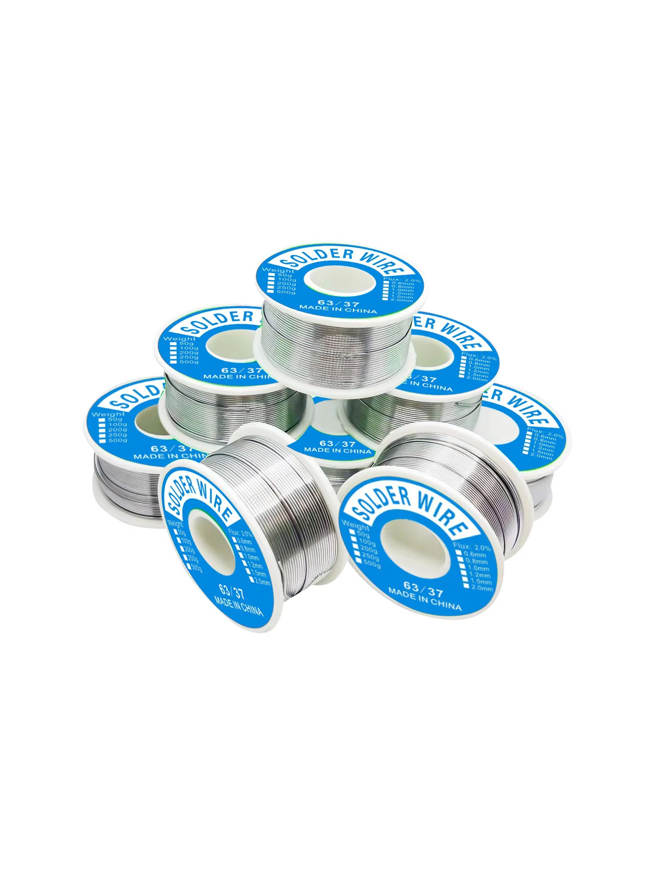 Tin Solder Wire Sn60Pb40 1.5mm 500g soldering wire for Satellite or cable TV equipment repairs