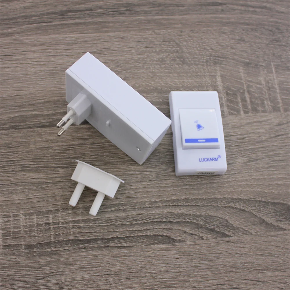 Modern Home Use Doorbrell Wireless Remote Control Ring Door Bell Easy Installation 32 Melody AC 110V/220V Apartment Battery Plug