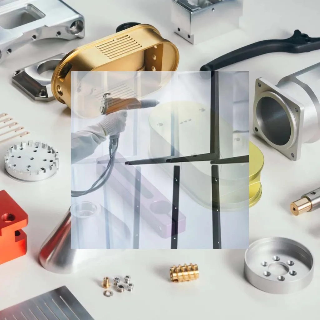 cnc machining stainless steel titanium part with nitride vacuum PVD coating surface treatment mental